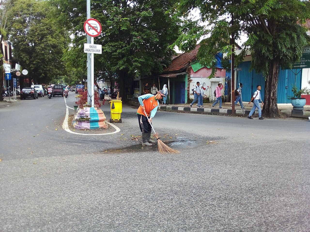 Pengelolaan sampah tinggimoncong